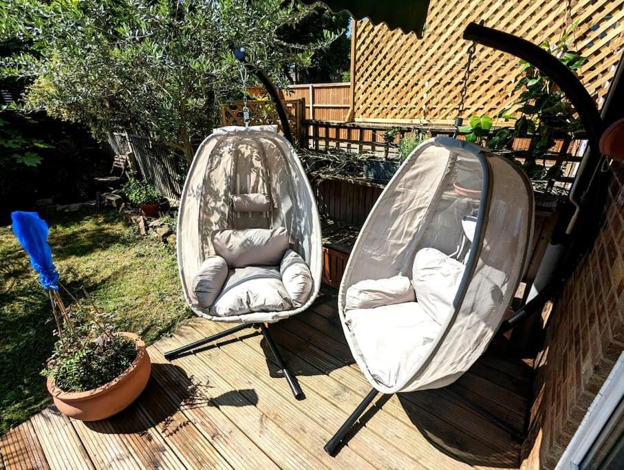 Charming 2-Bed Garden Flat Apartment London Exterior photo